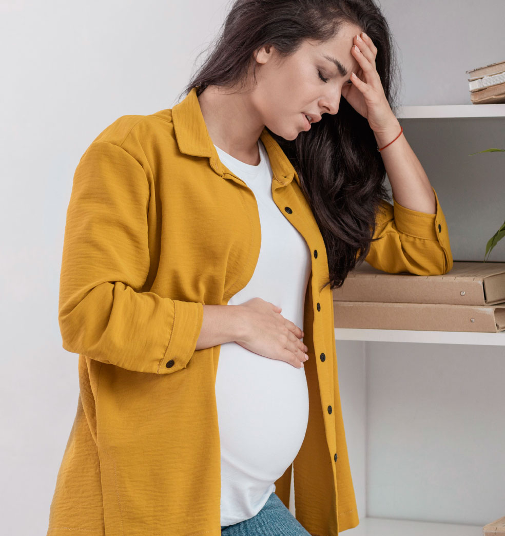 Síntomas y señales de ansiedad en el embarazo?