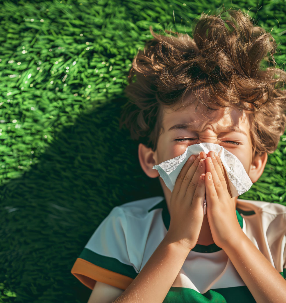 Las enfermedades estacionales en los niños