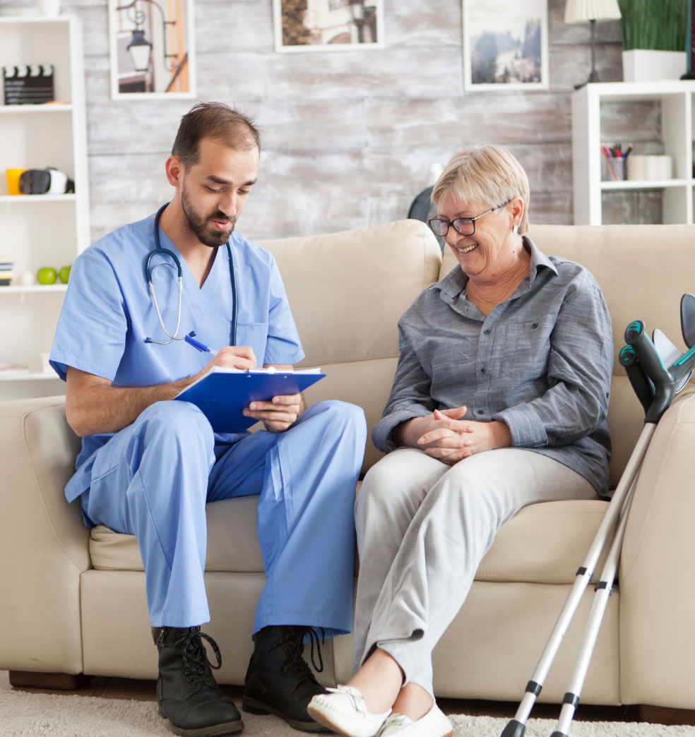 Múltiples ventajas de la evaluación geriátrica en casa