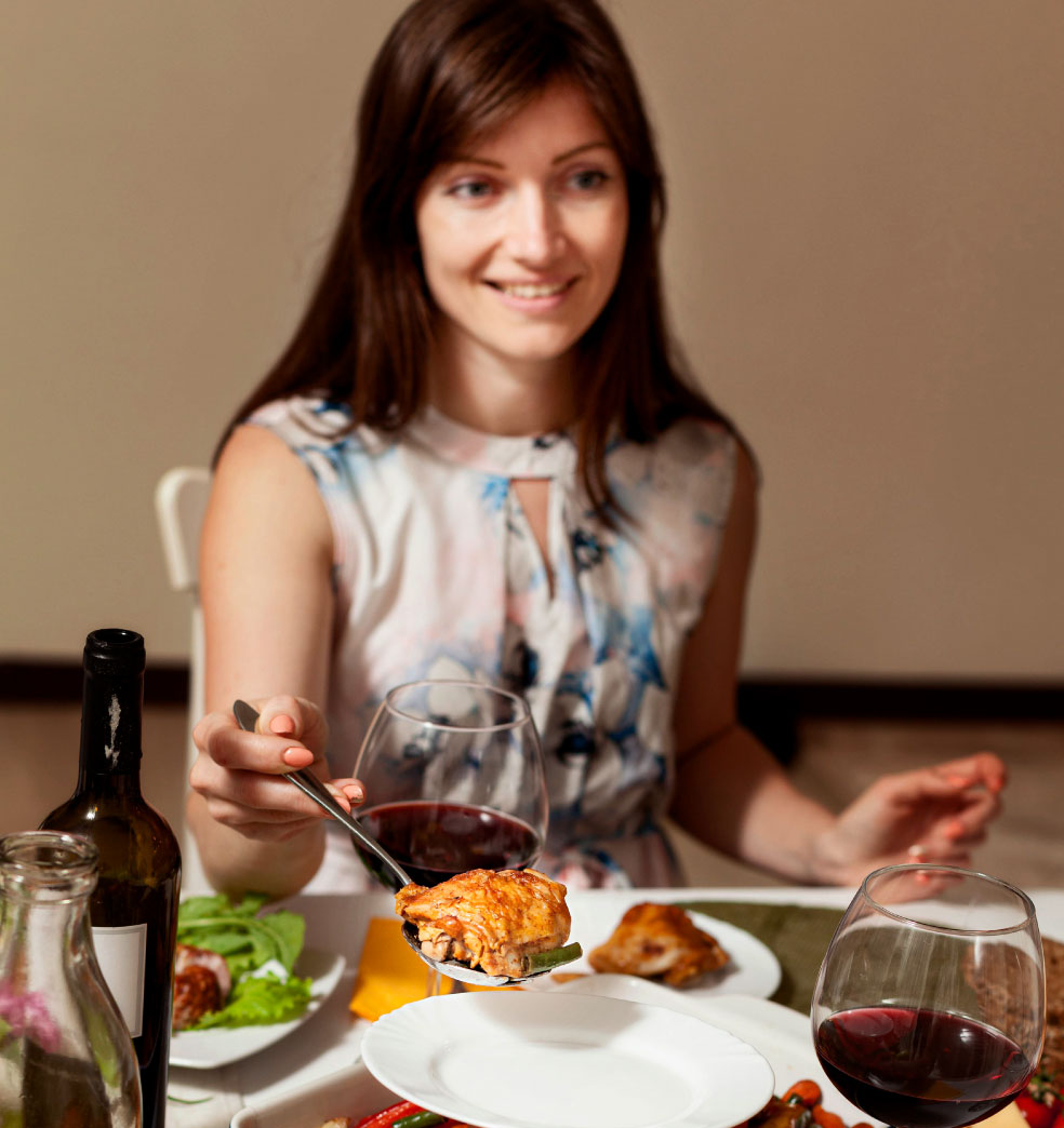 ¿Cómo cuidarnos con las comidas en los festejos de fin de año?