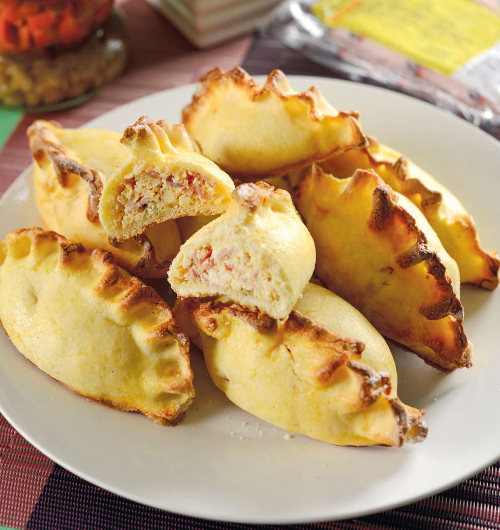 Empanadas de jamón cocido gourmet y ricotta?