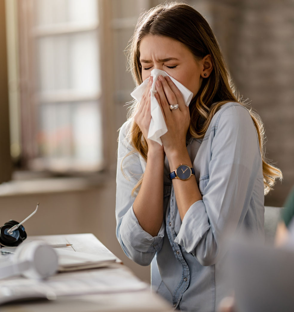 Síntomas de la rinitis alérgica