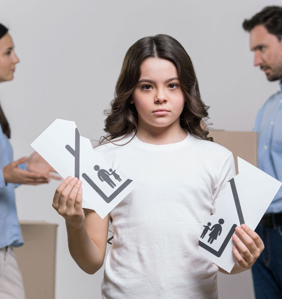 Nos separamos, pero no de nuestros hijos?