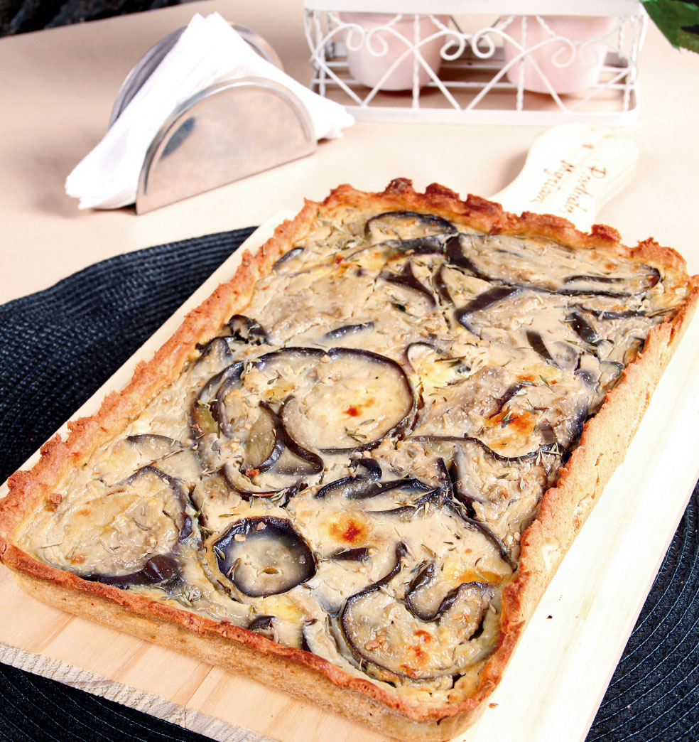 Tarta de berenjena