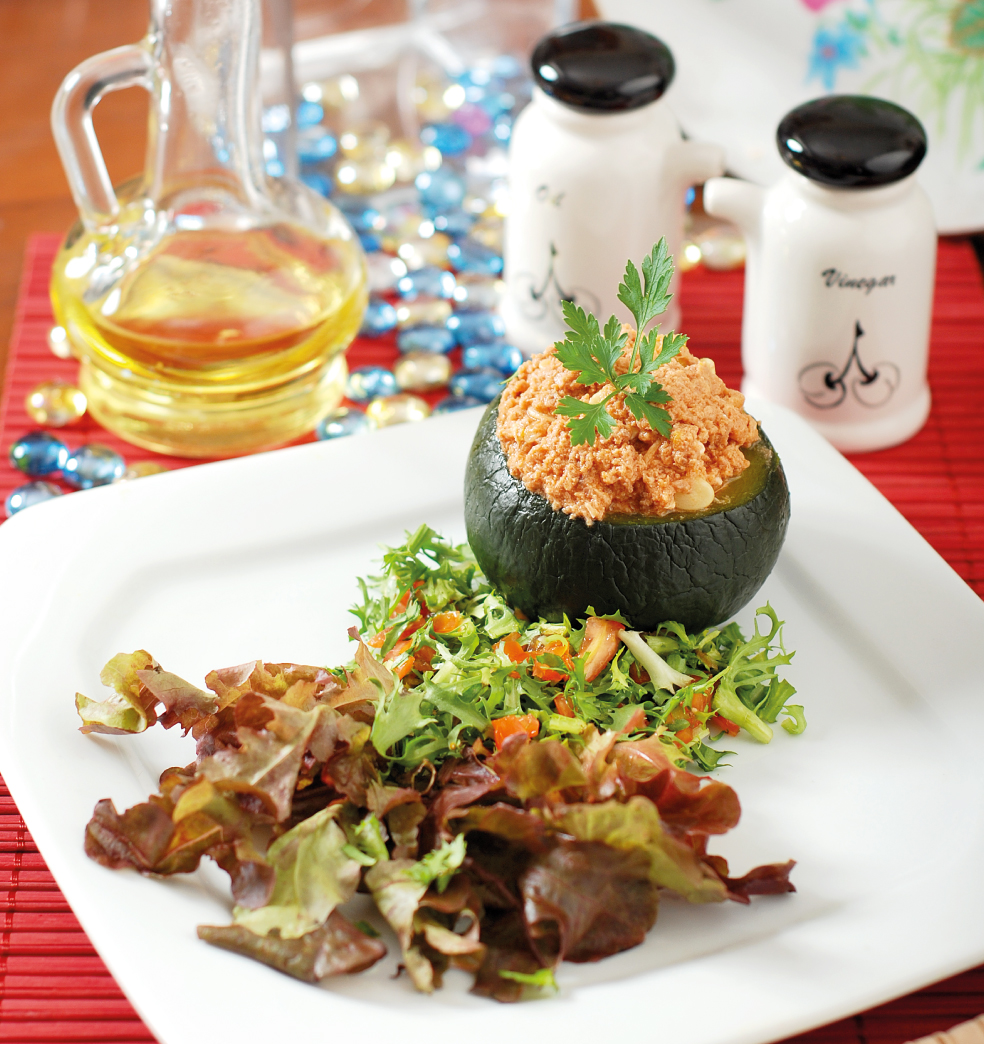 Zapallitos rellenos de atún?